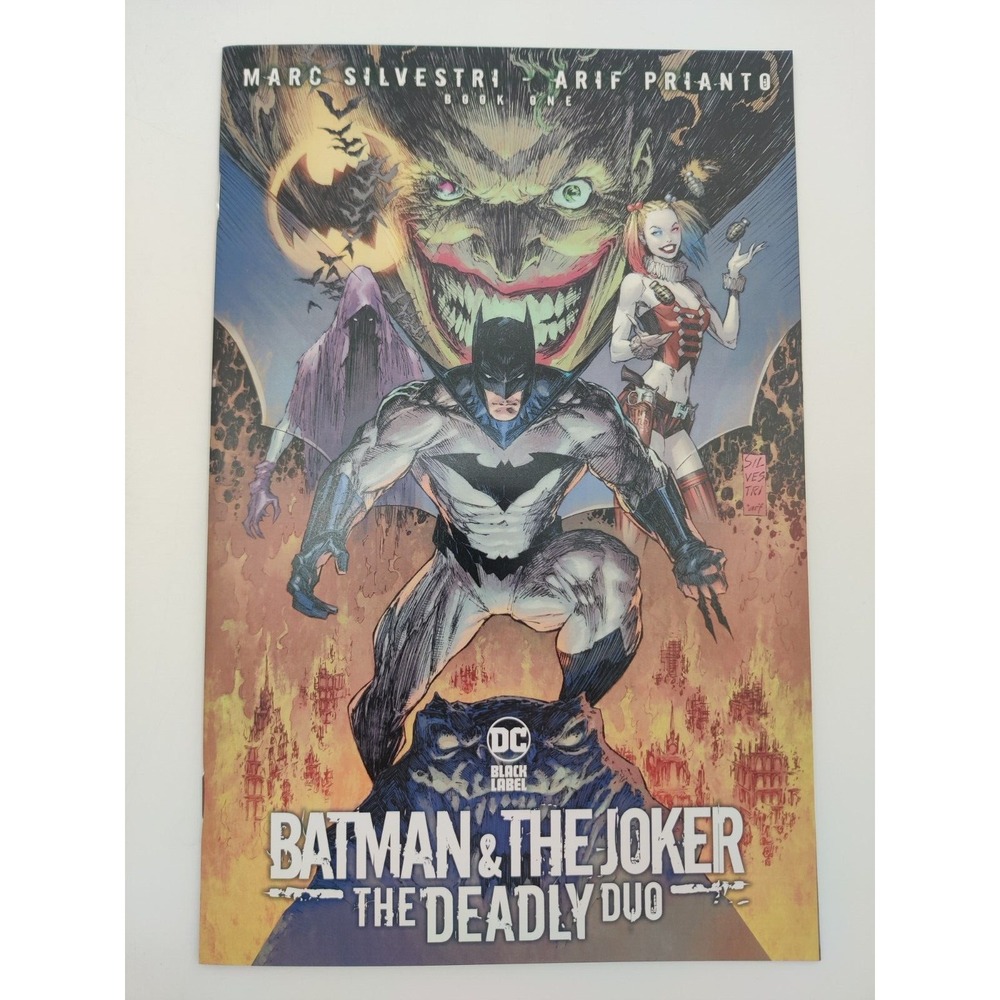 Batman and the Joker: The Deadly Duo #1 2022 Marc Silvstri DC Comics